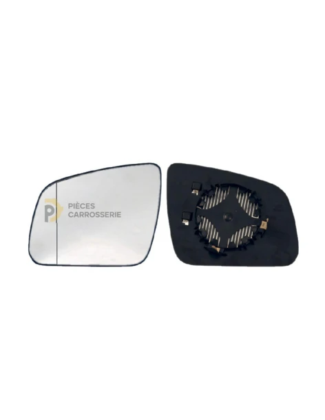 Glace rétroviseur gauche chauffante grande angle Mercedes W204