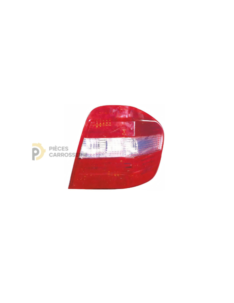 Feu arrière droit chromé PY21W pour Mercedes Classe M W164