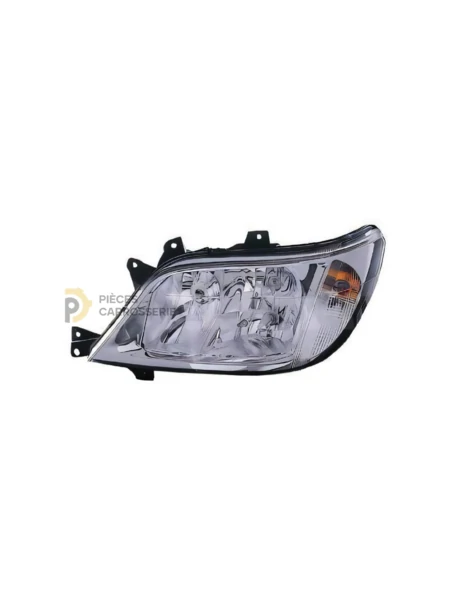 Phare gauche H7+H7+H3 pour Mercedes Sprinter W900 00-06