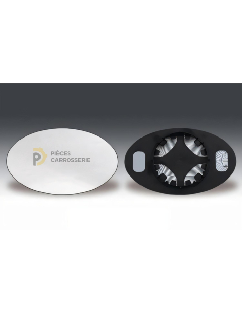 Glace rétroviseur chauffant MINI MINI I – Dégivrante et réversible