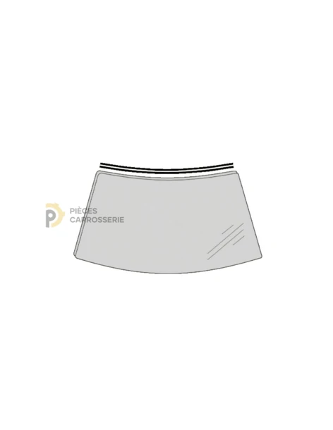 Enjoliveur supérieur pare-brise MINI MINI I phase 2 2006-2010