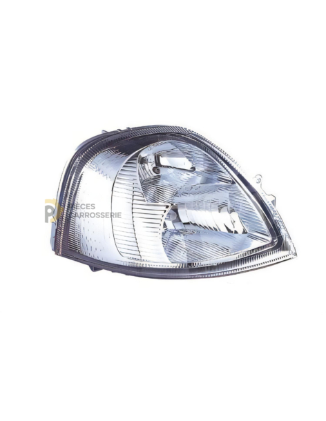 Phare droit H1+H7 NISSAN INTERSTAR II 03-06, réglage électrique