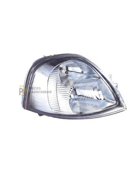 Phare droit H1+H7 NISSAN INTERSTAR II 03-06, réglage électrique