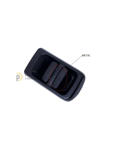 Poignée de porte extérieure droite coulissante noire NISSAN 