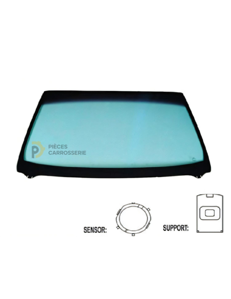 Pare-brise teinté vert athermique NISSAN MICRA K13 2010-2017