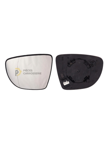 Glace rétroviseur chauffant gauche NISSAN MICRA K14 - Grand angle