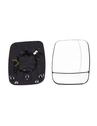 Glace rétroviseur droit chauffant NISSAN NV300 | Grand angle