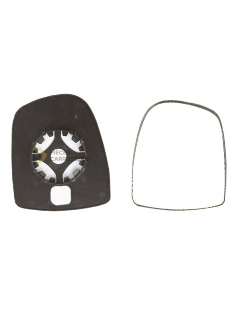 Glace rétroviseur droit grande Nissan Primastar à clipser