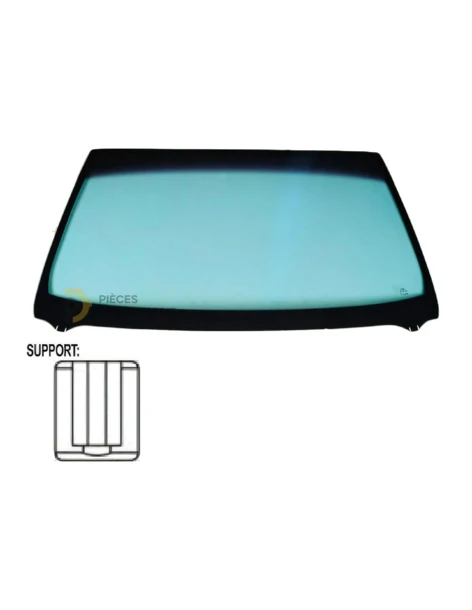 Pare-brise acoustique vert pour Nissan Qashqai I et II