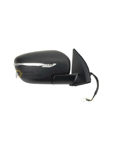 Rétroviseur droit électrique chauffant avec LED pour Nissan Qashqai