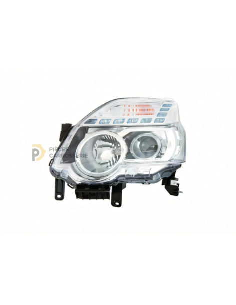 Phare électrique noir gauche H1 H11 compatible Nissan X-Trail