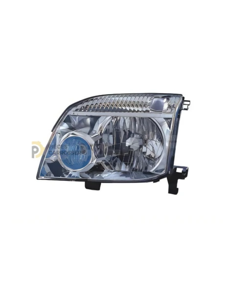 Phare gauche H4 manuel pour Nissan X-Trail T30 (01-07)