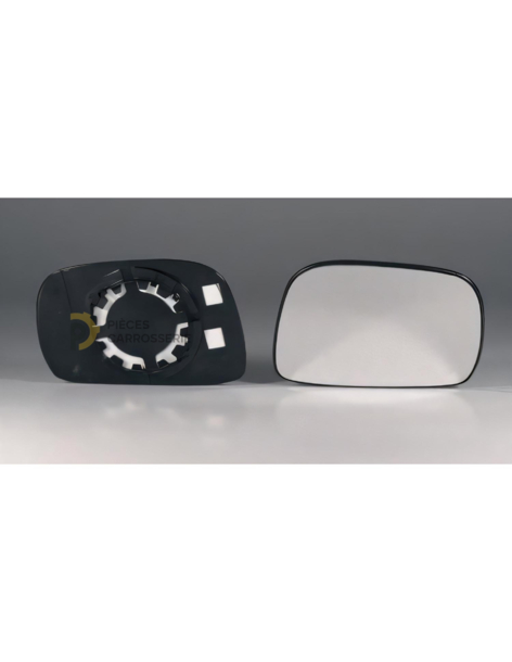 Glace rétroviseur droit OPEL AGILA I + support à clipser