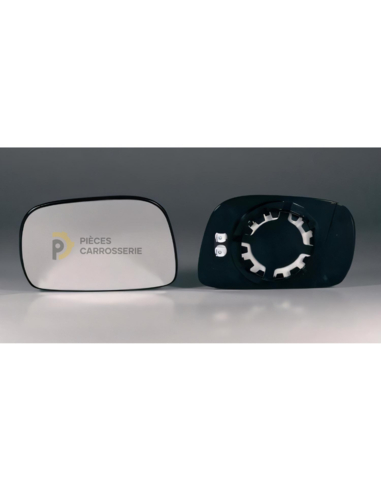 Glace rétroviseur gauche chauffant OPEL AGILA I - Dégivrante