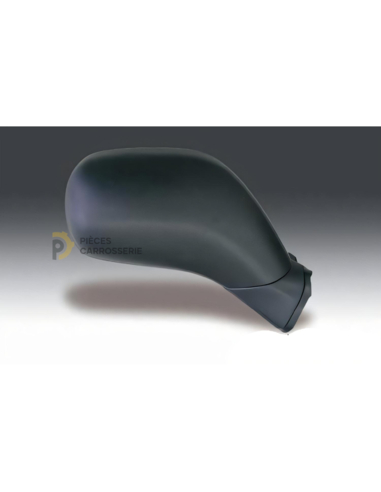 Rétroviseur droit manuel OPEL AGILA I - Coque noire, réglable