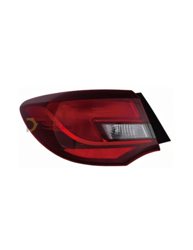 Feu arrière gauche rouge OPEL ASTRA J 5 portes 2012-2015