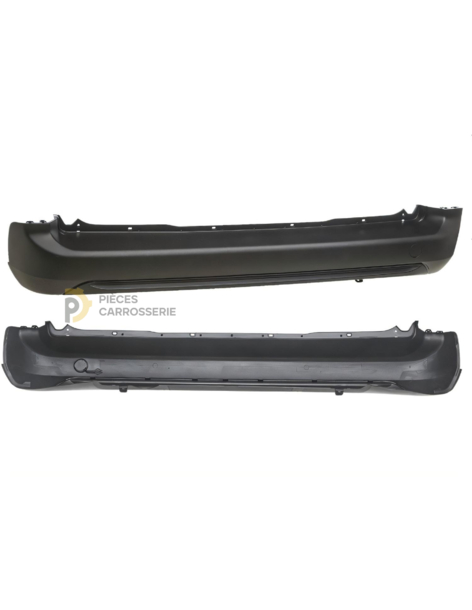 Pare-chocs arrière noir OPEL COMBO IV E 2018+ - Compatible