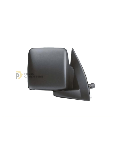 Rétroviseur droit mécanique OPEL COMBO II - Coque noire, convexe