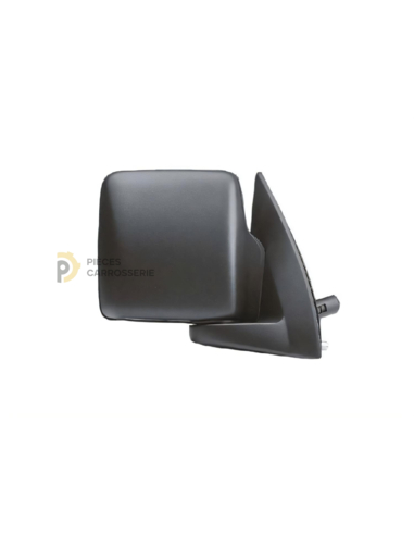 Rétroviseur droit mécanique OPEL COMBO II - Coque noire, convexe