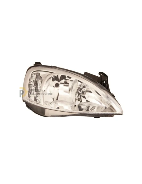 Phare droit H1+H7 pour OPEL CORSA C (Valeo) 2003-2006