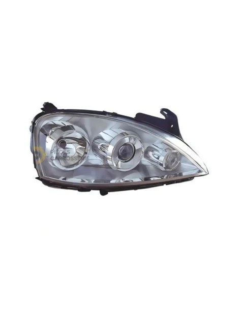 Phare droit H7+H7 Zkw pour OPEL CORSA C 2003-2006