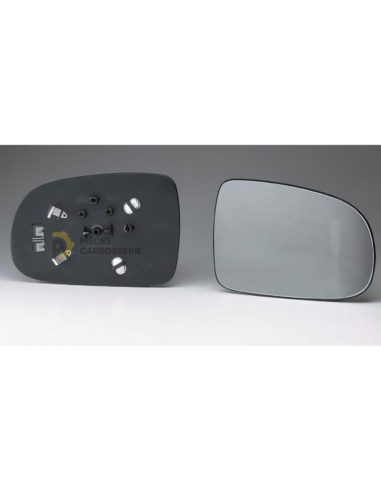 Glace chauffante rétroviseur droit OPEL CORSA C - Dégivrante