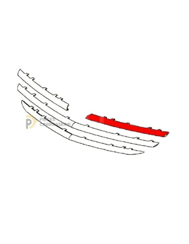 Enjoliveur gauche chromé calandre OPEL INSIGNIA 09-13