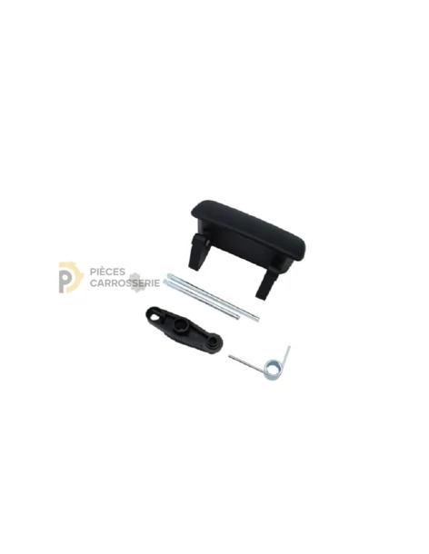 Poignée de porte latérale droite coulissante noire OPEL MOVANO