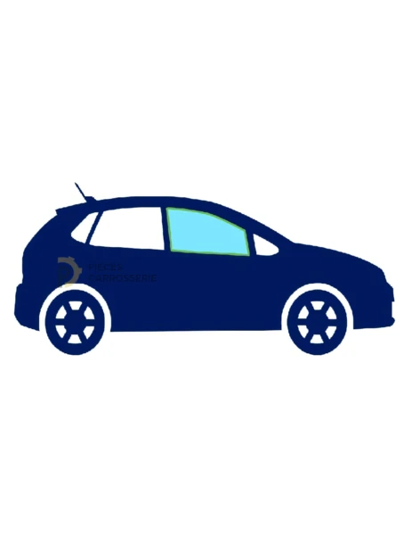 Vitre latérale avant droite teintée verte OPEL VIVARO II 14-19