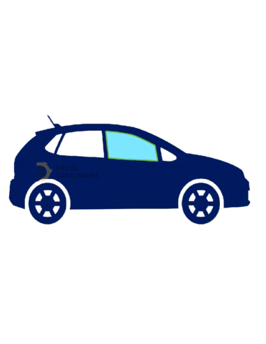 Vitre latérale avant droite teintée verte OPEL VIVARO II 14-19