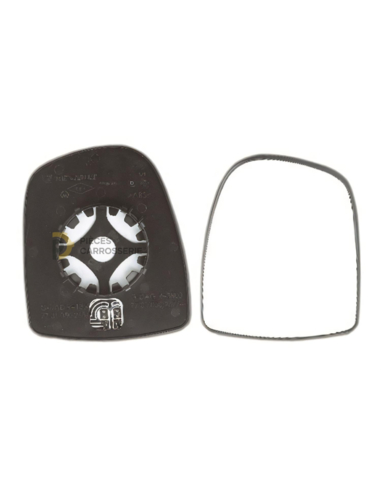 Glace chauffante rétroviseur droit OPEL VIVARO - grande qualité