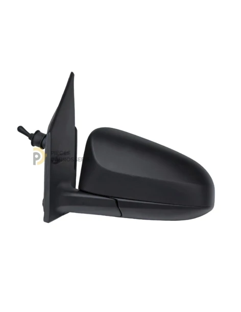 Rétroviseur gauche mécanique PEUGEOT 108 - Coque noire, convexes