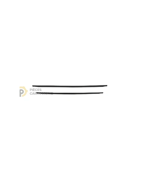 Jeu enjoliveurs calandre noirs PEUGEOT 2008 I (2013-2016)