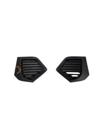 Jeu grilles inférieures pare-chocs avant noires PEUGEOT 2008 II