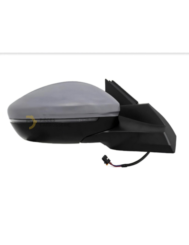 Rétroviseur droit électrique chauffant à peindre PEUGEOT 2008