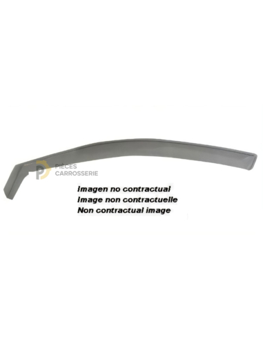 Deflecteur air PEUGEOT 206/206 Plus - Installation facile, 2 pcs
