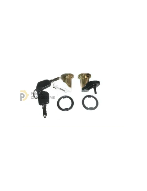 Jeu Barillets de Portes PEUGEOT 206 avec Clés Complètes