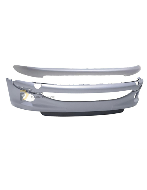 Pare-chocs avant à peindre pour PEUGEOT 206 (1998-2009)
