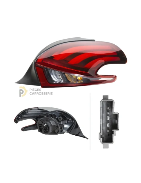 Feu arrière droit LED Hella pour PEUGEOT 208 3/5 portes