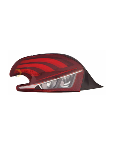 Feu arrière gauche LED pour PEUGEOT 208 I phase 2 5 portes