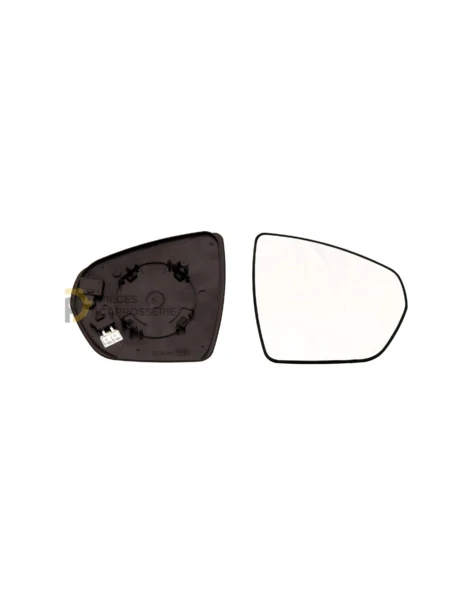 Glace rétroviseur droit chauffant PEUGEOT 3008 II 2016-2020