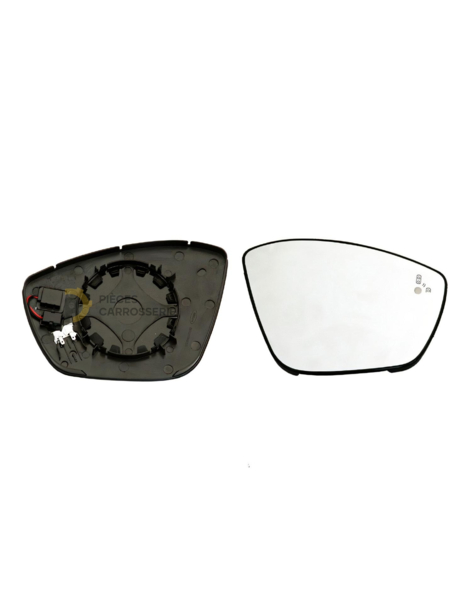 Glace chauffante pour rétroviseur droit PEUGEOT 308 - Originale