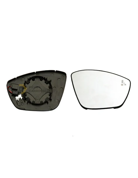 Glace chauffante pour rétroviseur droit PEUGEOT 308 - Originale