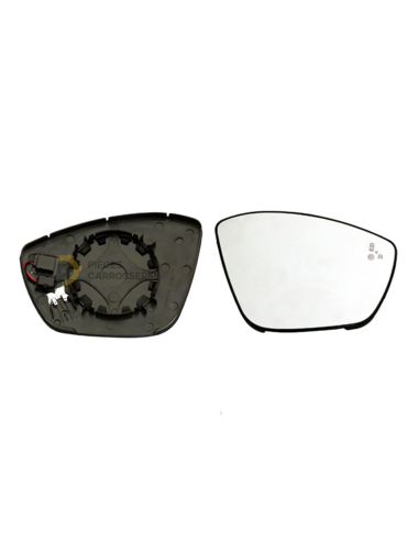 Glace chauffante pour rétroviseur droit PEUGEOT 308 - Originale