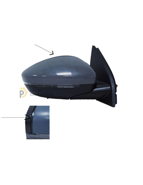 Rétroviseur électrique chauffant PEUGEOT 308 II à peindre