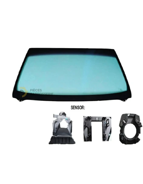 Pare-brise teinté vert athermique PEUGEOT 5008 II 2017-2020