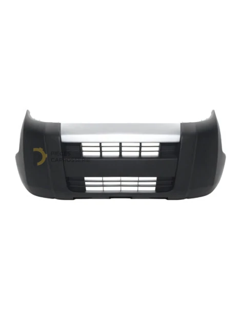 Pare-chocs avant noir + bande grise PEUGEOT BIPPER 2008+