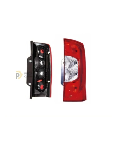 Feu arrière droit PEUGEOT BIPPER - 1 porte, sans porte lampes