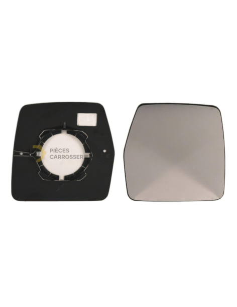 Glace rétroviseur droit PEUGEOT EXPERT + support mécanique