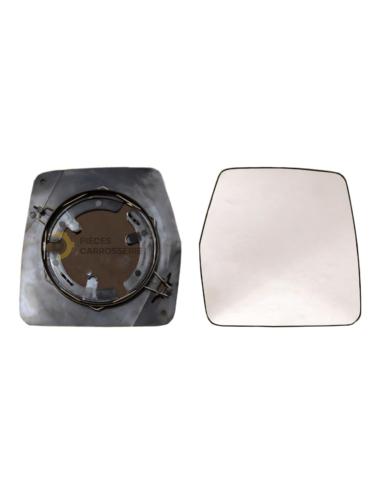 Glace rétroviseur droit PEUGEOT EXPERT + support manuel